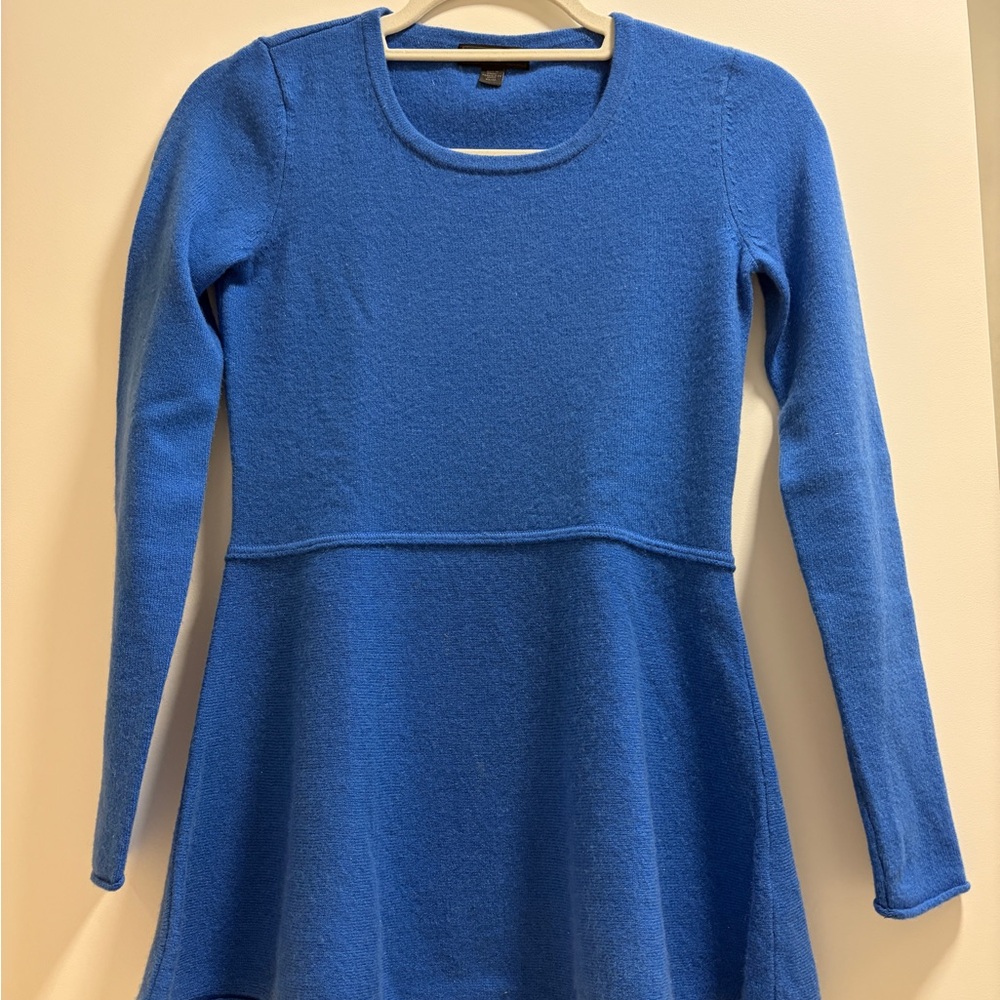 Saks Fifth Avenue Blue Crew Neck Sweater